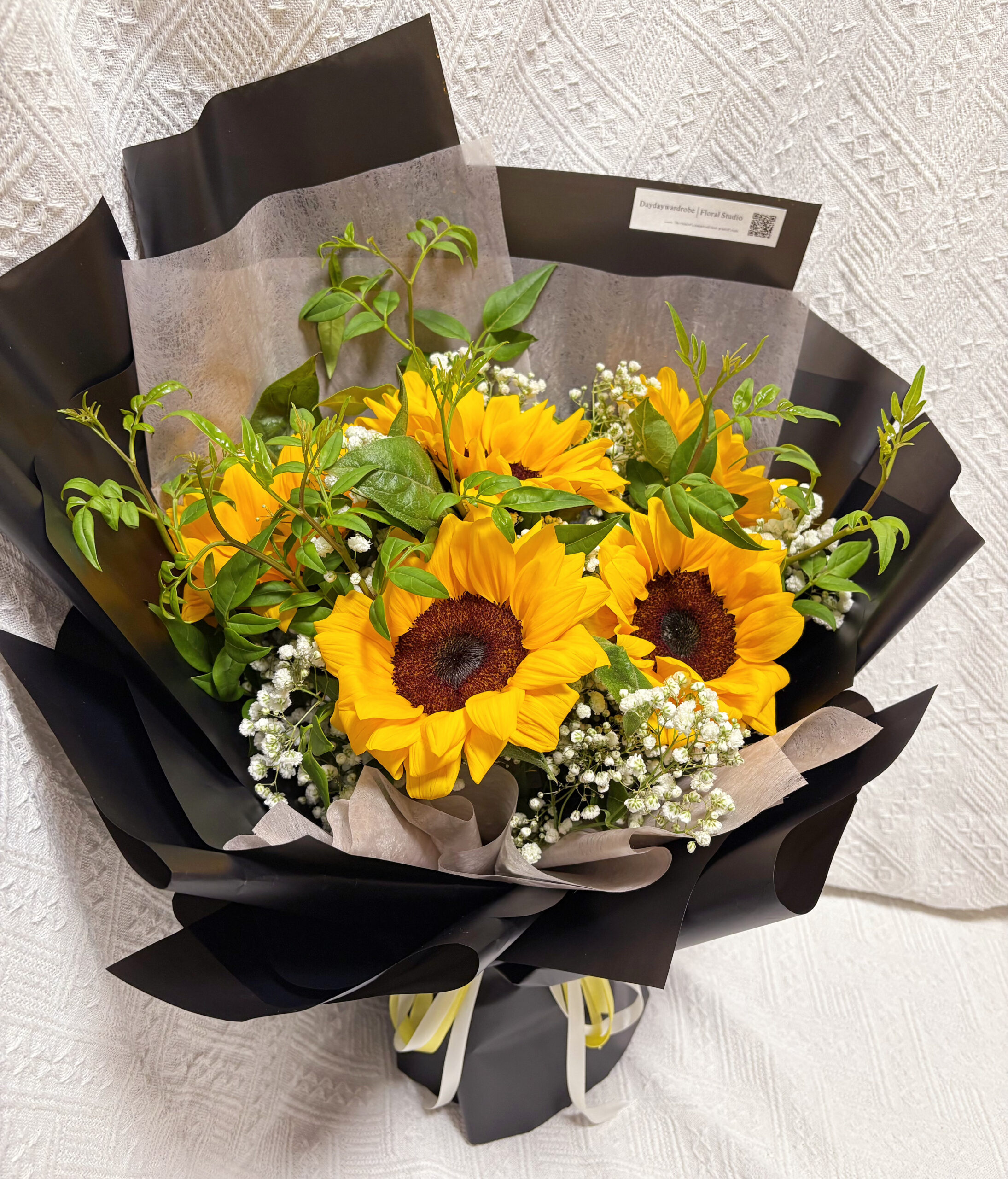 向日葵(黑色色裝)